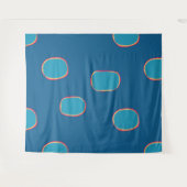 Tenture Points Jumbo Royal Bleu Coloré Contexte de l'événe (Devant (Horizontal))