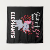 Tenture Poison de Just Girl Who Loves Elephants (Devant (Horizontal))