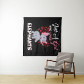 Tenture Poison de Just Girl Who Loves Elephants (En situation (horizontale))