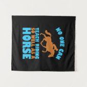 Tenture Poison d'Equestrian | No One Can Teach Riding (Devant (Horizontal))