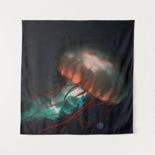 Tenture POISSON Brown ET VERT