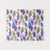 Tenture Poisson cichlide paon africain (Devant (Horizontal))