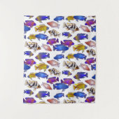 Tenture Poisson cichlide paon africain (Devant)