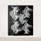 Tenture Poisson fossile (Devant)