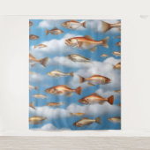 Tenture Poisson pluvieux (Devant)