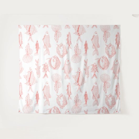 Tenture Poissons (Devant (Horizontal))