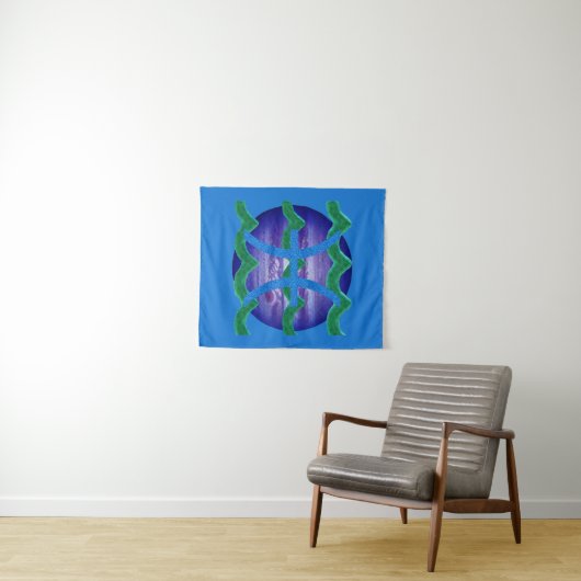 Tenture Poissons (En situation (horizontale))