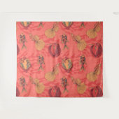 Tenture Poissons sur corail vivant arrière - plan (Devant (Horizontal))