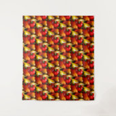 Tenture Poivrons rouges et jaunes (Devant)