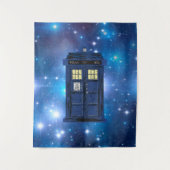 Tenture Police bleue Boîte d'appel publique - Royaume-Uni  (Devant)