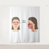 Tenture polypes nasaux (Devant)