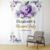 Tenture Pomme Floral Professeur Parti de retraite (En situation)