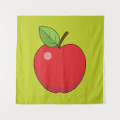 Tenture Pomme rouge (Devant)