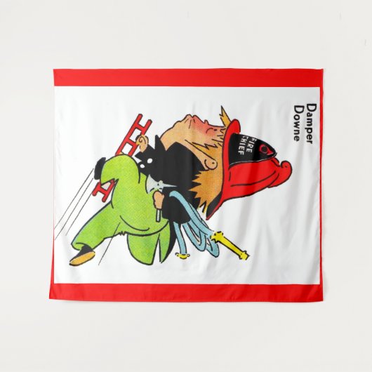 Tenture pompier Damper Downe (Devant (Horizontal))