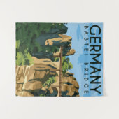 Tenture Pont Bastei Allemagne (Devant (Horizontal))
