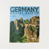 Tenture Pont Bastei Allemagne (Devant)