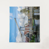 Tenture pont en bois (Devant)