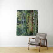 Tenture Pont japonais sur l'étang Lily par Monet (En situation)