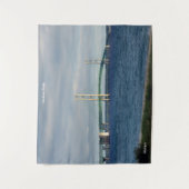 Tenture Pont Mackinac de Mackinaw City (Devant)