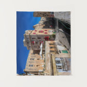 Tenture Pont, rue étroite avec escaliers à La Valette (Devant)