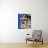 Tenture Pont, rue étroite avec escaliers à La Valette (En situation)