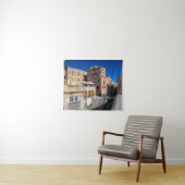 Tenture Pont, rue étroite avec escaliers à La Valette (En situation (horizontale))