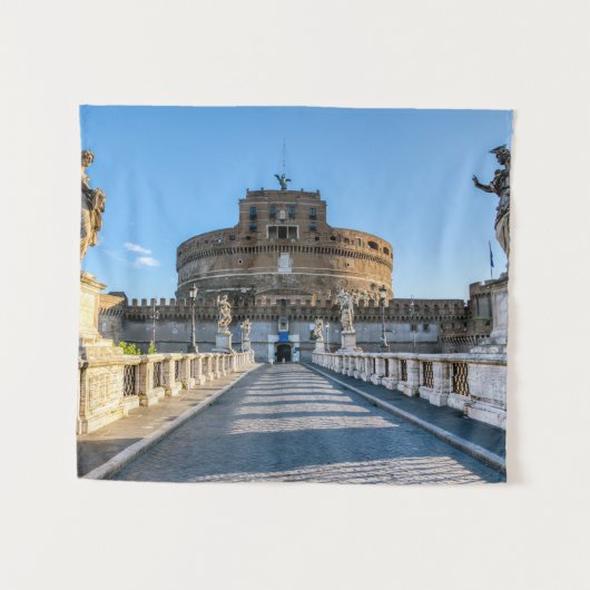 Tenture Ponte et Château Sant'Angelo - Rome, Italie (Devant (Horizontal))