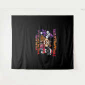 Tenture Poodween Thanksgiving Noël Classique T- (Devant (Horizontal))