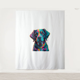 Tenture Pop Art chien pour ajouter du plaisir et de la cou