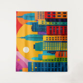 Tenture Pop Art de New York (Devant)