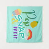 Tenture pop snap party, pop it party, fidget party (Devant (Horizontal))