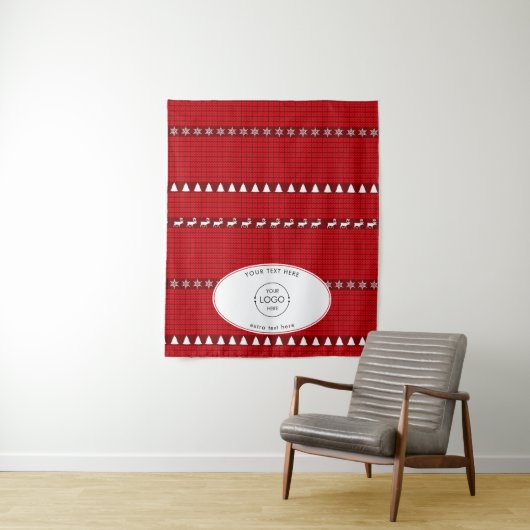 Tenture Pop Up Shop Table Bannière Marché de Noël Stand (En situation)