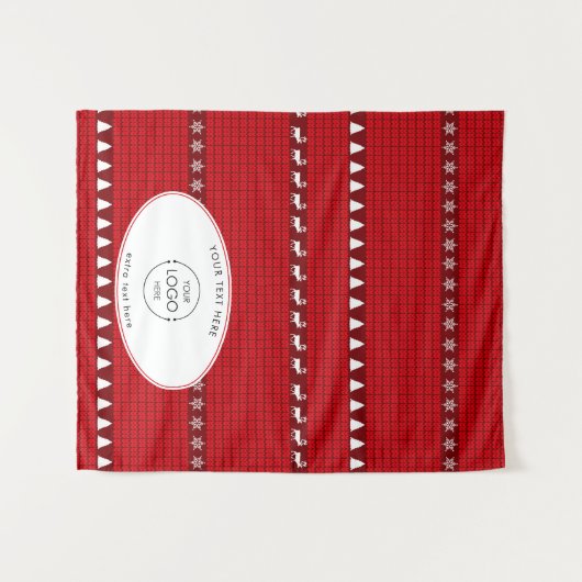 Tenture Pop Up Shop Table Bannière Marché de Noël Stand