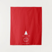 Tenture Pop Up Shop Table Bannière Marché de Noël Stand (Devant)