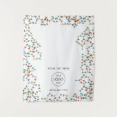 Tenture Pop Up Shop Table Bannière Marché de Noël Stand (Devant)