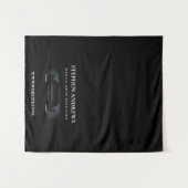 Tenture Pop Up Shop Table Runner Banner Business Logo Auto (Devant (Horizontal))