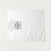 Tenture Pop Up Shop Table Runner Banner Business Logo Web (Devant (Horizontal))