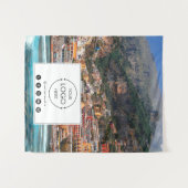 Tenture Pop Up Shop Table Runner Banner Logo Voyage Photo (Devant (Horizontal))