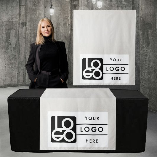 Tenture Pop Up Shop Table Runner Banner Market Booth Logo
