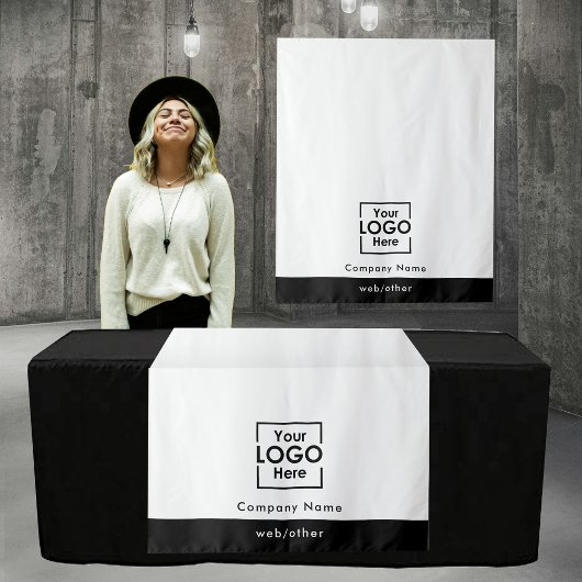 Tenture Pop Up Shop Table Runner Banner Template
