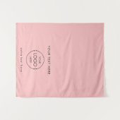 Tenture Pop Up Shop Table Runner Bannière Business Logo Ro (Devant (Horizontal))
