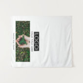 Tenture Pop Up Shop Table Runner Bannière Photo Logo (Devant (Horizontal))
