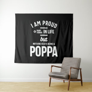 Tenture Poppa - Fier De Beaucoup De Choses Dans La Vie