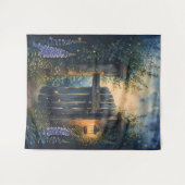 Tenture Porte De Jardin Enchantée Sous Ciel De Luciole (Devant (Horizontal))