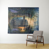 Tenture Porte De Jardin Enchantée Sous Ciel De Luciole (En situation (horizontale))