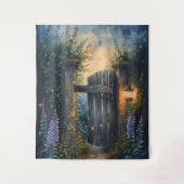 Tenture Porte De Jardin Enchantée Sous Ciel De Luciole (Devant)