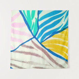 Tenture Portefeuille de décoration hawaïenne feuille hibis