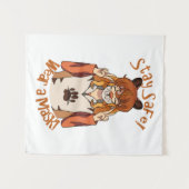 Tenture Portez un Masque ! (Devant (Horizontal))