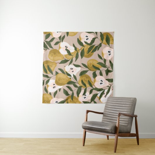 Tenture Portez un motif sans soudure. Magnifique élégant V (En situation (horizontale))