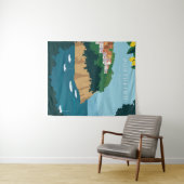 Tenture Portofino Italie (En situation (horizontale))